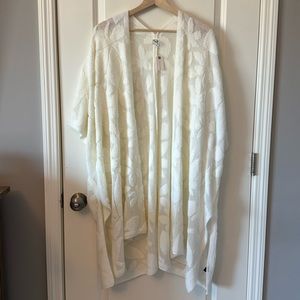 Anthropologie Boho sweater shawl